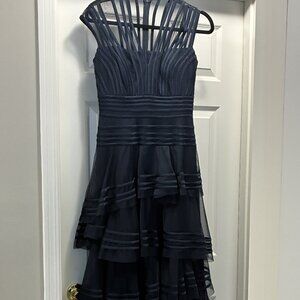 Tadashi Shoji Navy Blue Gown